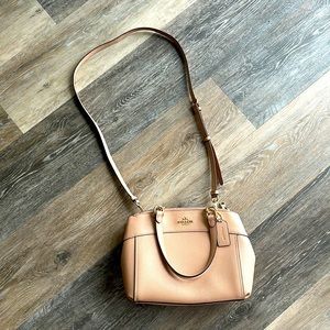 Coach Crossbody Handbag, Nude Color